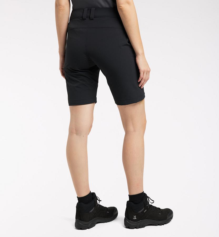 Haglöfs Womens Morän Shorts Black New Zealand 72691WNHB